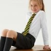 M&S Collection 2pk Girls' Skinny Fit School Shirts (2-18 Yrs) -School Uniform Sales Store SD 04 T76 6057 Z0 X EC 0