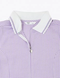 M&S Collection Dresses Girls' Gingham Pleated School Dress (2-14 Yrs) -School Uniform Sales Store SD 04 T76 6477 G0 X EC 3