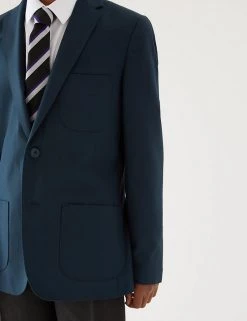 M&S Collection Blazers Boys' School Blazer (9-16 Yrs) -School Uniform Sales Store SD 04 T76 7028 F0 X EC 1