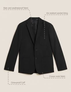 M&S Collection Blazers Boys' School Blazer (9-16 Yrs) -School Uniform Sales Store SD 04 T76 7028 Y0 X EC 90