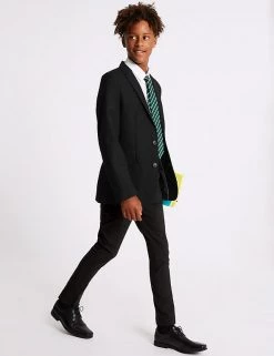 M&S Collection Blazers Boys' Slim Fit School Blazer (9-16 Yrs) -School Uniform Sales Store SD 04 T76 7036 Y0 X EC 7