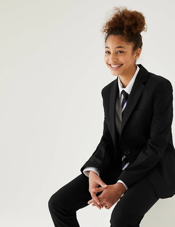 M&S Collection Blazers Girls' School Blazer (9-16 Yrs) 3 M&S Collection Blazers Girls' School Blazer (9-16 Yrs)