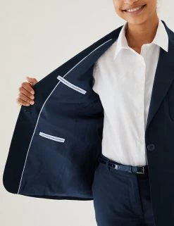M&S Collection Blazers Girls' Slim Fit Blazer 23 M&S Collection Blazers Girls' Slim Fit Blazer -School Uniform Sales Store SD 04 T76 7530 F0 X EC 2