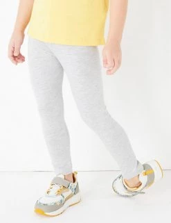M&S Collection Cotton Rich Plain Leggings (2-7 Yrs) 21 M&S Collection Cotton Rich Plain Leggings (2-7 Yrs) -School Uniform Sales Store SD 04 T77 3173B T0 X EC 1