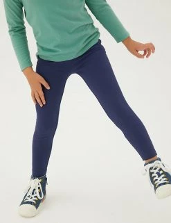 M&S Collection 5pk Cotton Rich Plain Leggings (2-7 Yrs) -School Uniform Sales Store SD 04 T77 3403E F0 X EC 2