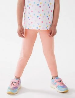 M&S Collection Cotton Rich Plain Leggings (2-7 Yrs) 9 M&S Collection Cotton Rich Plain Leggings (2-7 Yrs) -School Uniform Sales Store SD 04 T77 4528B A0 X EC 1