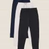 M&S Collection 3pk Cotton Rich Joggers (6-16 Yrs) -School Uniform Sales Store SD 04 T87 2000I ZZ X EC 0