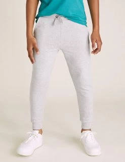 M&S Collection 3pk Cotton Rich Joggers (6-16 Yrs) -School Uniform Sales Store SD 04 T87 2000I ZZ X EC 2