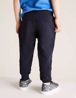 M&S Collection 3pk Cotton Rich Joggers (2-7 Yrs) -School Uniform Sales Store SD 04 T88 2818I F0 X EC 2