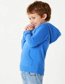 M&S Collection Jumpers Cotton Rich Pullover Hoodies (2-7 Yrs) 46 M&S Collection Jumpers Cotton Rich Pullover Hoodies (2-7 Yrs) -School Uniform Sales Store SD 04 T88 5700B CB X EC 2