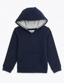 M&S Collection Jumpers Cotton Rich Pullover Hoodies (2-7 Yrs) 48 M&S Collection Jumpers Cotton Rich Pullover Hoodies (2-7 Yrs) -School Uniform Sales Store SD 04 T88 5700B F0 X EC 90
