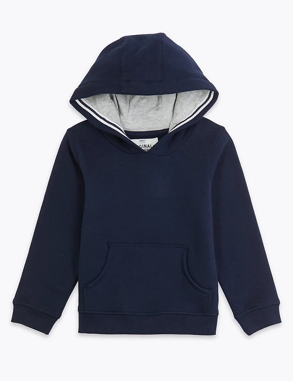 M&S Collection Jumpers Cotton Rich Pullover Hoodies (2-7 Yrs) 24 M&S Collection Jumpers Cotton Rich Pullover Hoodies (2-7 Yrs) - Image 22