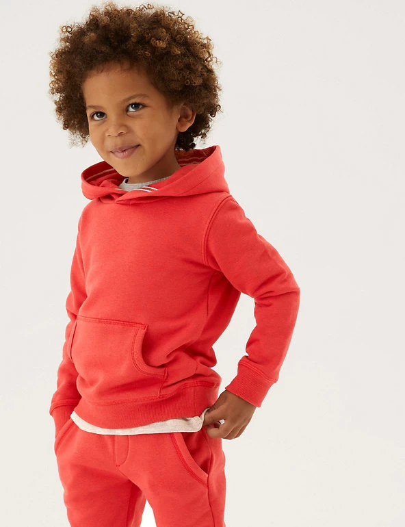 M&S Collection Jumpers Cotton Rich Pullover Hoodies (2-7 Yrs) 17 M&S Collection Jumpers Cotton Rich Pullover Hoodies (2-7 Yrs) - Image 15