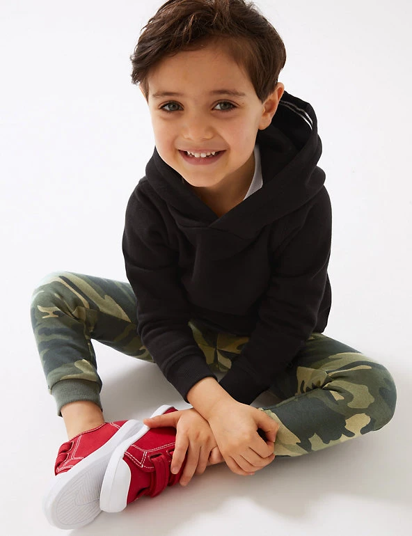 M&S Collection Jumpers Cotton Rich Pullover Hoodies (2-7 Yrs) 3 M&S Collection Jumpers Cotton Rich Pullover Hoodies (2-7 Yrs)