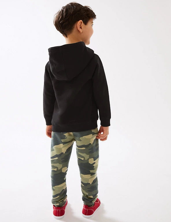 M&S Collection Jumpers Cotton Rich Pullover Hoodies (2-7 Yrs) 6 M&S Collection Jumpers Cotton Rich Pullover Hoodies (2-7 Yrs) - Image 4