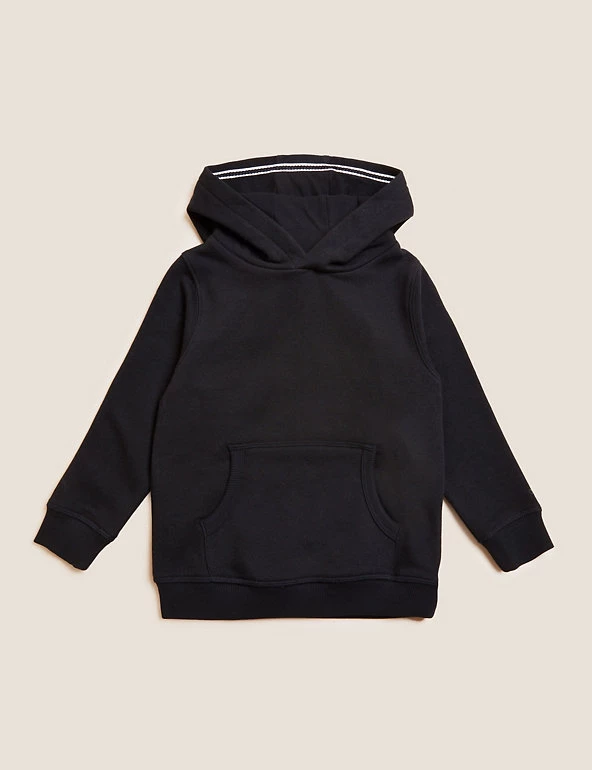 M&S Collection Jumpers Cotton Rich Pullover Hoodies (2-7 Yrs) 4 M&S Collection Jumpers Cotton Rich Pullover Hoodies (2-7 Yrs) - Image 2