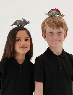 M&S Collection Polo-shirts Unisex Pure Cotton Polo Shirt (2-16 Yrs) -School Uniform Sales Store SD 04 T93 1782 Y0 X EC 0