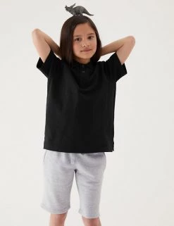 M&S Collection Polo-shirts Unisex Pure Cotton Polo Shirt (2-16 Yrs) -School Uniform Sales Store SD 04 T93 1782 Y0 X EC 1