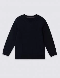 M&S Collection Jumpers Unisex V Neck Sweatshirt (2-16 Yrs) 8 M&S Collection Jumpers Unisex V Neck Sweatshirt (2-16 Yrs) -School Uniform Sales Store SD 04 T93 1811 F3 X EC 90