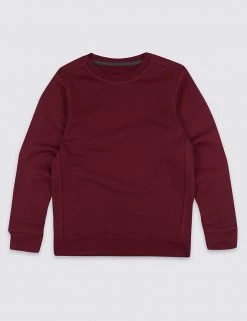 M&S Collection PE Kit Unisex Crew Neck Sweatshirt (2-16 Yrs) -School Uniform Sales Store SD 04 T93 1814 XM X EC 0