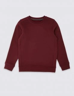 M&S Collection PE Kit Unisex Crew Neck Sweatshirt (2-16 Yrs) -School Uniform Sales Store SD 04 T93 1814 XM X EC 90