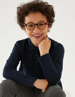 Polo-shirts Unisex Long Sleeve Polo Shirt (2-16 Yrs) 61 Polo-shirts Unisex Long Sleeve Polo Shirt (2-16 Yrs) -School Uniform Sales Store SD 04 T93 2081 F3 X EC 1