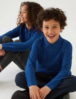 Polo-shirts Unisex Long Sleeve Polo Shirt (2-16 Yrs) 53 Polo-shirts Unisex Long Sleeve Polo Shirt (2-16 Yrs) -School Uniform Sales Store SD 04 T93 2081 RA X EC 0