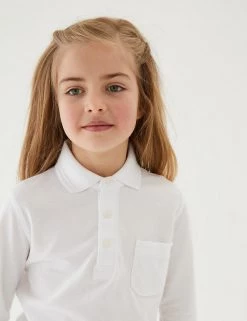 Polo-shirts Unisex Long Sleeve Polo Shirt (2-16 Yrs) 36 Polo-shirts Unisex Long Sleeve Polo Shirt (2-16 Yrs) -School Uniform Sales Store SD 04 T93 2081 Z0 X EC 1