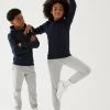 M&S Collection Jumpers Unisex Cotton Hooded Sweatshirt (2-18 Yrs)