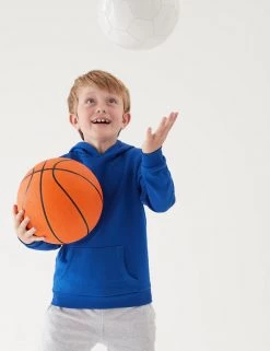 M&S Collection Jumpers Unisex Cotton Hooded Sweatshirt (2-18 Yrs) -School Uniform Sales Store SD 04 T93 2276 RA X EC 2