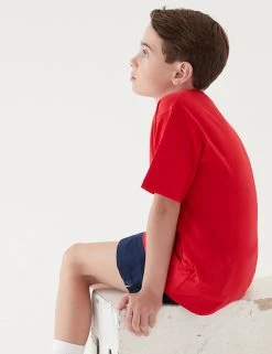 M&S Collection PE Kit Unisex Pure Cotton T-Shirt (2-16 Yrs) 70 M&S Collection PE Kit Unisex Pure Cotton T-Shirt (2-16 Yrs) -School Uniform Sales Store SD 04 T93 2760 B0 X EC 3