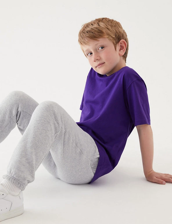 M&S Collection PE Kit Unisex Pure Cotton T-Shirt (2-16 Yrs) 35 M&S Collection PE Kit Unisex Pure Cotton T-Shirt (2-16 Yrs) - Image 33