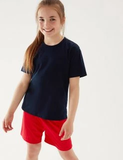 M&S Collection PE Kit Unisex Pure Cotton T-Shirt (2-16 Yrs) 113 M&S Collection PE Kit Unisex Pure Cotton T-Shirt (2-16 Yrs) -School Uniform Sales Store SD 04 T93 2760 F3 X EC 2