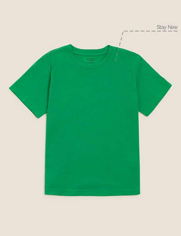 M&S Collection PE Kit Unisex Pure Cotton T-Shirt (2-16 Yrs) 53 M&S Collection PE Kit Unisex Pure Cotton T-Shirt (2-16 Yrs) - Image 51