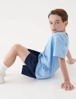 M&S Collection PE Kit Unisex Pure Cotton T-Shirt (2-16 Yrs) 102 M&S Collection PE Kit Unisex Pure Cotton T-Shirt (2-16 Yrs) -School Uniform Sales Store SD 04 T93 2760 QE X EC 1