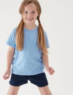 M&S Collection PE Kit Unisex Pure Cotton T-Shirt (2-16 Yrs) 103 M&S Collection PE Kit Unisex Pure Cotton T-Shirt (2-16 Yrs) -School Uniform Sales Store SD 04 T93 2760 QE X EC 2