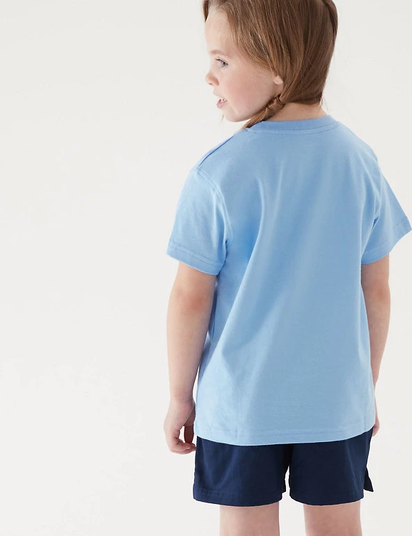 M&S Collection PE Kit Unisex Pure Cotton T-Shirt (2-16 Yrs) 41 M&S Collection PE Kit Unisex Pure Cotton T-Shirt (2-16 Yrs) - Image 39