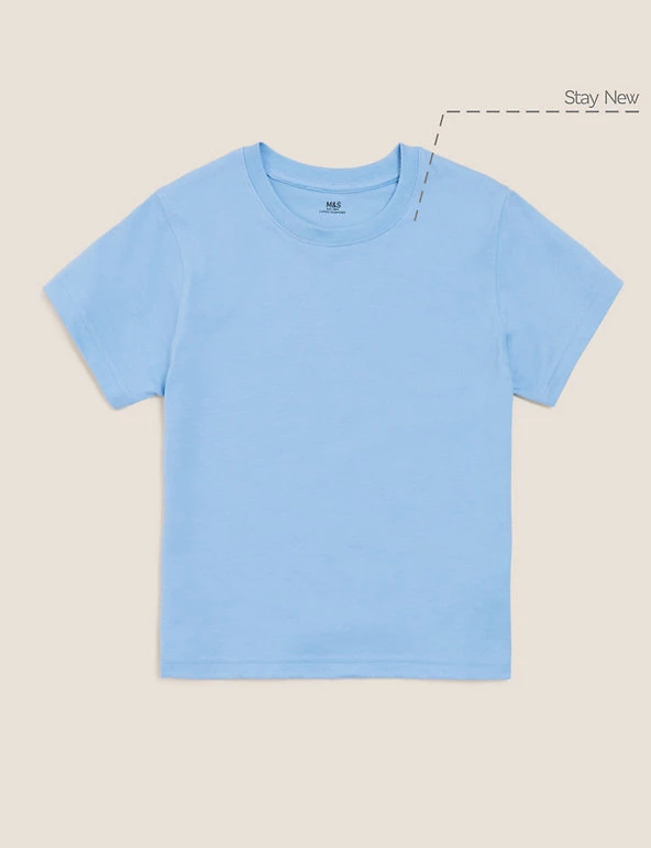 M&S Collection PE Kit Unisex Pure Cotton T-Shirt (2-16 Yrs) 38 M&S Collection PE Kit Unisex Pure Cotton T-Shirt (2-16 Yrs) - Image 36