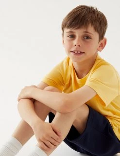 M&S Collection PE Kit Unisex Pure Cotton T-Shirt (2-16 Yrs) 87 M&S Collection PE Kit Unisex Pure Cotton T-Shirt (2-16 Yrs) -School Uniform Sales Store SD 04 T93 2760 R0 X EC 2