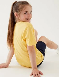 M&S Collection PE Kit Unisex Pure Cotton T-Shirt (2-16 Yrs) 88 M&S Collection PE Kit Unisex Pure Cotton T-Shirt (2-16 Yrs) -School Uniform Sales Store SD 04 T93 2760 R0 X EC 3