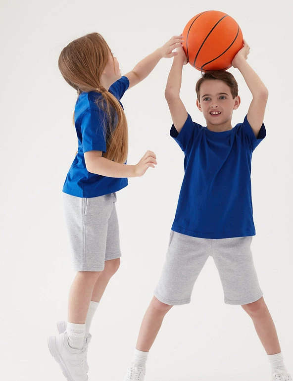 M&S Collection PE Kit Unisex Pure Cotton T-Shirt (2-16 Yrs) 42 M&S Collection PE Kit Unisex Pure Cotton T-Shirt (2-16 Yrs) - Image 40