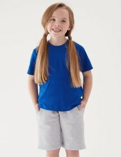 M&S Collection PE Kit Unisex Pure Cotton T-Shirt (2-16 Yrs) 107 M&S Collection PE Kit Unisex Pure Cotton T-Shirt (2-16 Yrs) -School Uniform Sales Store SD 04 T93 2760 RA X EC 1