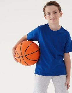 M&S Collection PE Kit Unisex Pure Cotton T-Shirt (2-16 Yrs) 108 M&S Collection PE Kit Unisex Pure Cotton T-Shirt (2-16 Yrs) -School Uniform Sales Store SD 04 T93 2760 RA X EC 2