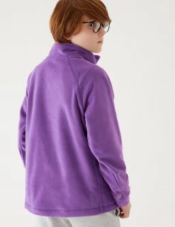 M&S Collection Jumpers Unisex Zip Fleece (2-16 Yrs) -School Uniform Sales Store SD 04 T93 4311 D0 X EC 3