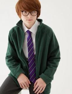 M&S Collection Jumpers Unisex Zip Fleece (2-16 Yrs) -School Uniform Sales Store SD 04 T93 4311 EE X EC 2