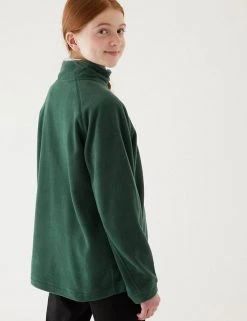 M&S Collection Jumpers Unisex Zip Fleece (2-16 Yrs) -School Uniform Sales Store SD 04 T93 4311 EE X EC 3