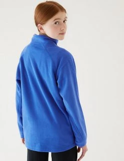 M&S Collection Jumpers Unisex Zip Fleece (2-16 Yrs) -School Uniform Sales Store SD 04 T93 4311 RA X EC 3