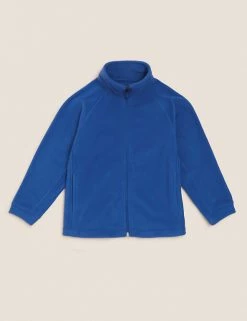 M&S Collection Jumpers Unisex Zip Fleece (2-16 Yrs) -School Uniform Sales Store SD 04 T93 4311 RA X EC 90