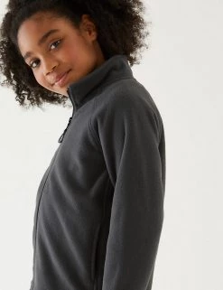 M&S Collection Jumpers Unisex Zip Fleece (2-16 Yrs) -School Uniform Sales Store SD 04 T93 4311 T3 X EC 3