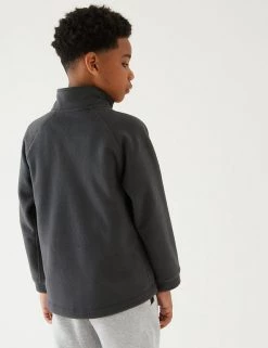 M&S Collection Jumpers Unisex Zip Fleece (2-16 Yrs) -School Uniform Sales Store SD 04 T93 4311 T3 X EC 4